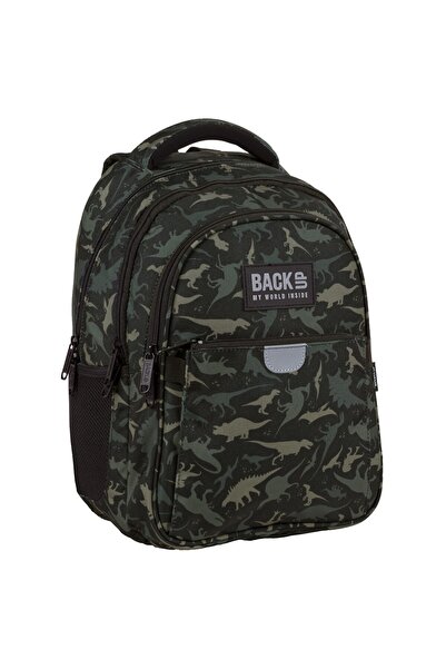 OEM Ghiozdan ergonomic de copii pentru scoala, BackUP, 4 compartimente, model...