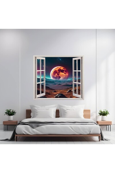 Avex Folie colorată imprimată pentru decorarea peretelui, dimensiuni 125 x 11...
