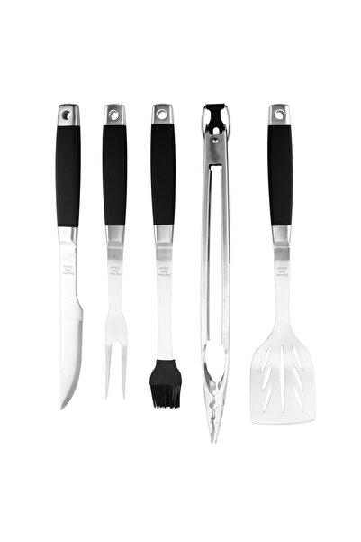 Zokura Set 6 piese pentru grătar, oțel inoxidabil -