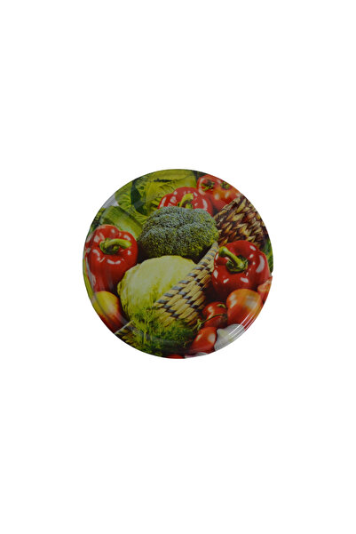 Gimihome Set 50 capace pentru borcane, FI 82 mm, legume