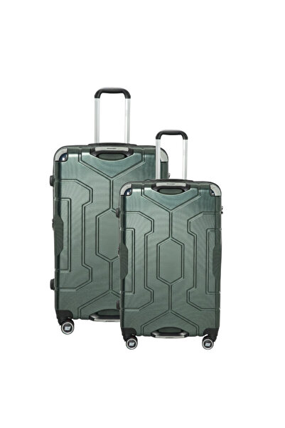 BRITISH TOURISTER 2-Piece ABS Hard Shell Luggage Set (20/24 Inch) with Expand...