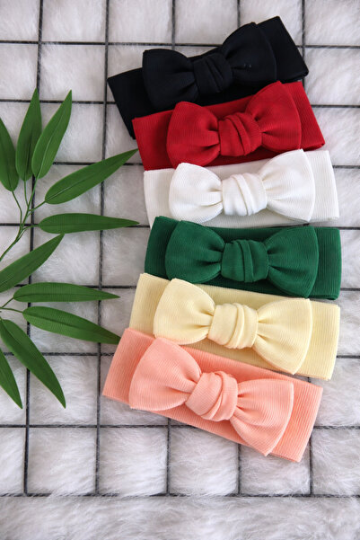 nisbutik aksesuar مجموعة باندانا للفتيات الصغيرات مكونة من 6 قطع