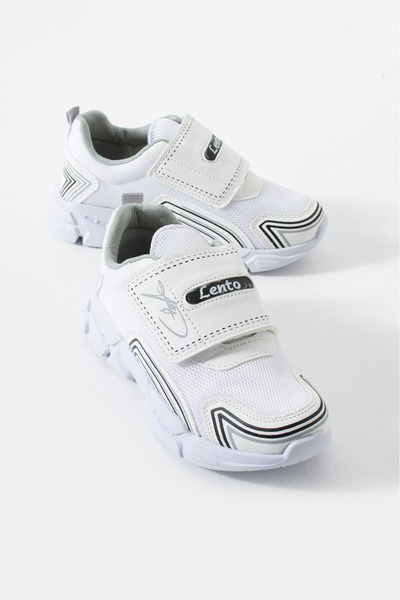 oneblue Pantofi sport pentru copii, ortopedici, cu velcro, flexibili, ușori, ...