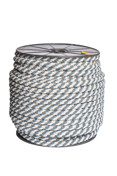 MEFAKS TEKSTİL 10 mm Örgü İpi Halat İpi – Bambu Kordon İp (1 Metre), Supla Ru...