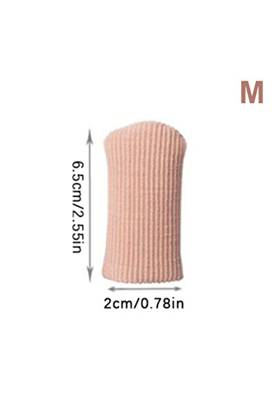 Choice M Bunions Corns Foot Pain Relief Orthotics Fabric Silicone Toe Tube Co...