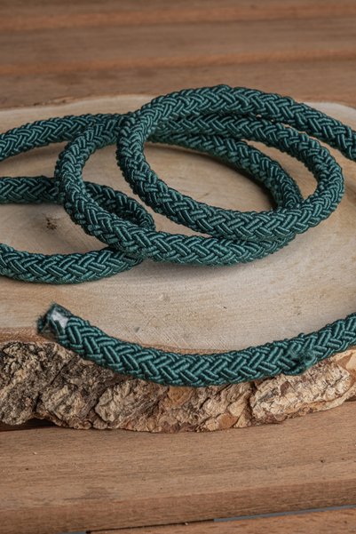 MEFAKS TEKSTİL 10 mm Braided Cord Rope Cord – Bamboo Cord Rope (1 Meter), Supla Runner & Curtain Accessory Making