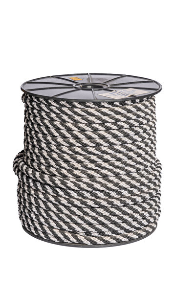 MEFAKS TEKSTİL 10 mm Örgü İpi Halat İpi – Bambu Kordon İp (1 Metre), Supla Ru...