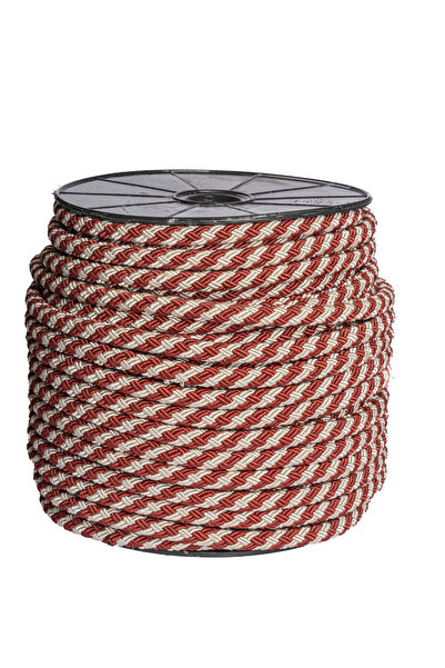 MEFAKS TEKSTİL 10 mm Örgü İpi Halat İpi – Bambu Kordon İp (1 Metre), Supla Ru...