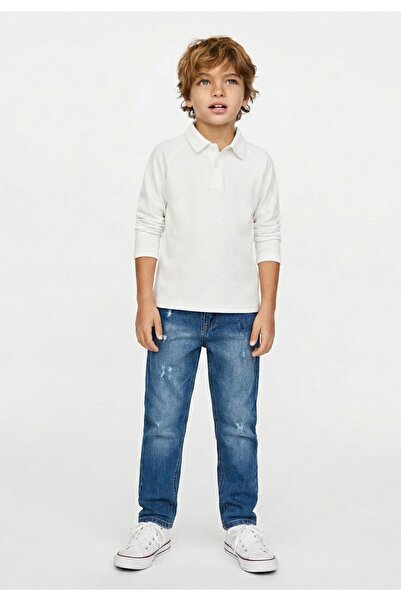 rg kidsstore Джинси Unisex Genç Mom