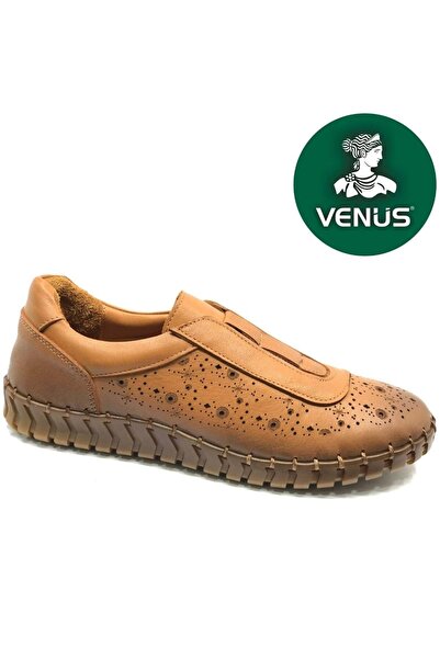 Venüs Pantofi casual de damă ortopedici din piele naturală Kestrel TABA