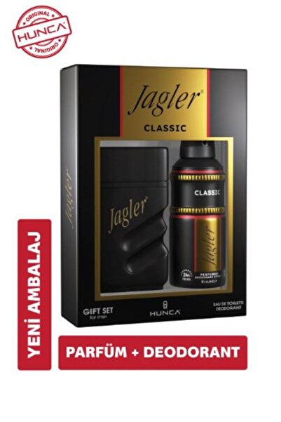 Jagler Erkek Hunca Parfüm Bay Edt 90 ml Ve 150ml Deodorant Set