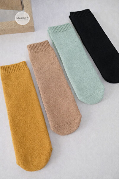 Moonys Socks Collection Комплект от 4 детски чорапи с кърпа - специална серия...