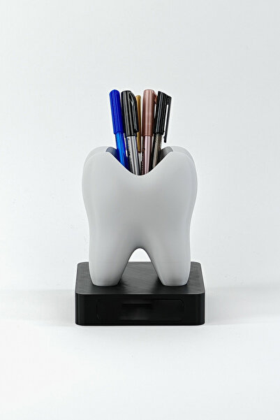 ChillOutlet Θήκη για στυλό σε σχήμα δοντιού για οδοντιατρείο 12x12x15 εκ.