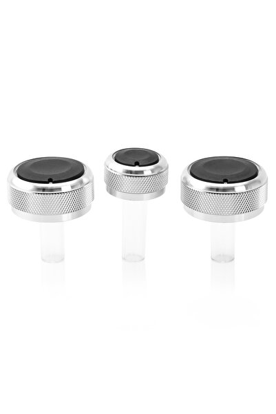 Choice مقبض تحكم مكيف الهواء الفضي للسيارة، مناسب لسيارات فولكس فاجن جيتا A4 ...