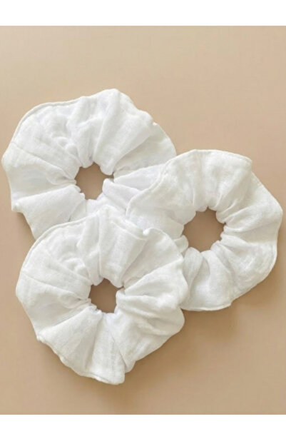 Joyous Mom Kids Σετ βαμβακερών κλιπ μαλλιών Giant Size 3 τεμαχίων Muslin Hair...