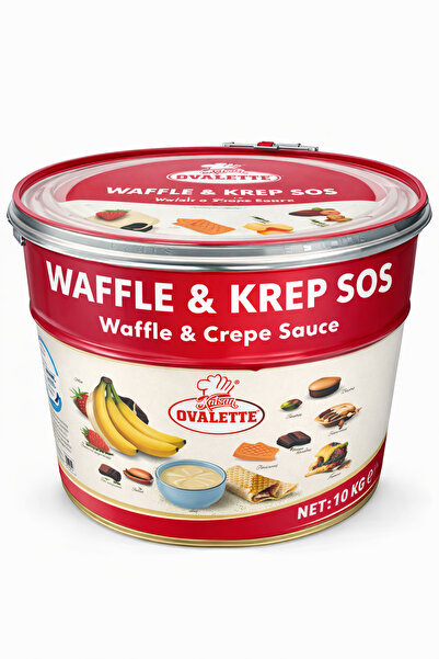 Katsan Ovalette OVALETTE WAFFLE SOS SÜTLÜ 10 KG