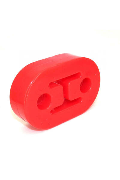 Choice أقواس تثبيت عادم السيارة العالمية الحمراء ذات فتحتين لرفع العوارض، دعا...