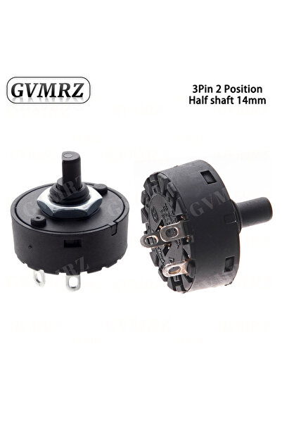 Choice 3pin 2 Posistion Knob Switch 6A 2/3/5/6/7/8 Position Rotary Switch 3/4...