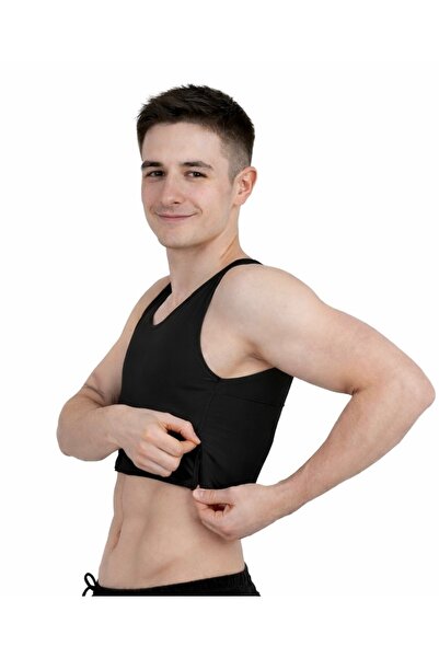 Trnsdshop Binder Binder Göğüs Korsesi Jinekomasti Korsesi Göğüs Düzleştirici ...