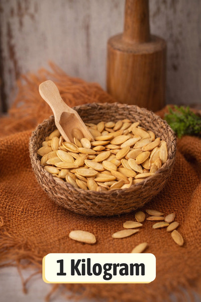 ÜLKÜ KURUYEMİŞ (1 KG) Tuzlu Ürgüp Kabak Çekirdeği Hediyelik Atıştırmalık - 1....