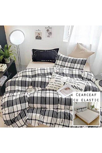 Patul Lenjerie Bubmac Finet, Pucioasa, Pat Dublu, 2 Persoane, Cearceaf Cu Ela...