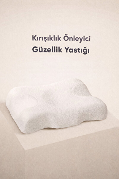 Can Home Textiles Kırışıklık Önleyici Visco Ortopedik Güzellik Yastığı (% 100...