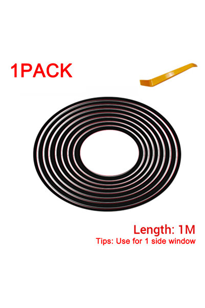 Choice 1M Seal Strip SEAMETAL Car Side Window Seal Strip Weatherstrip Window ...