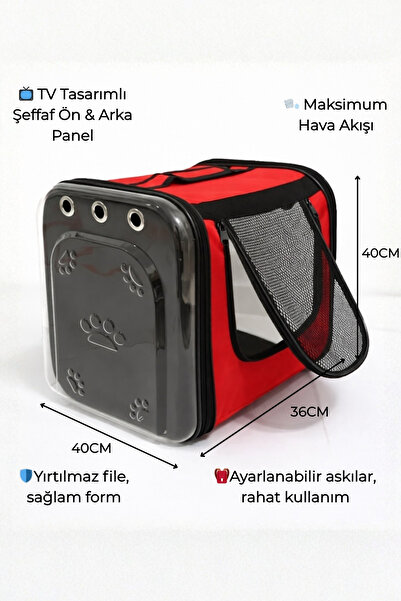 VİGİ STORE VG Premium kedi ve köpek taşıma çantası
