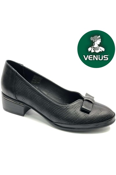 Venüs Pantofi cu toc pentru femei Mockin, din piele naturală, cu detaliu pang...