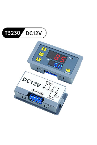 Choice3 وحدة مرحل تأخير توقيت دورة تيار مستمر 12 فولت/24 فولت تيار متردد 110-...