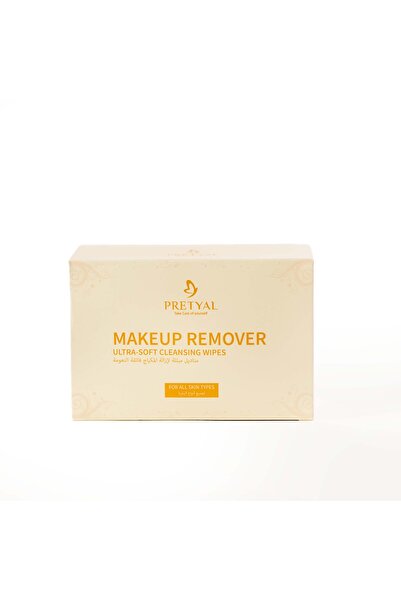 pretyal مناديل إزالة المكياج ومرطب البشرة من بريتيال (20 قطعة) -
