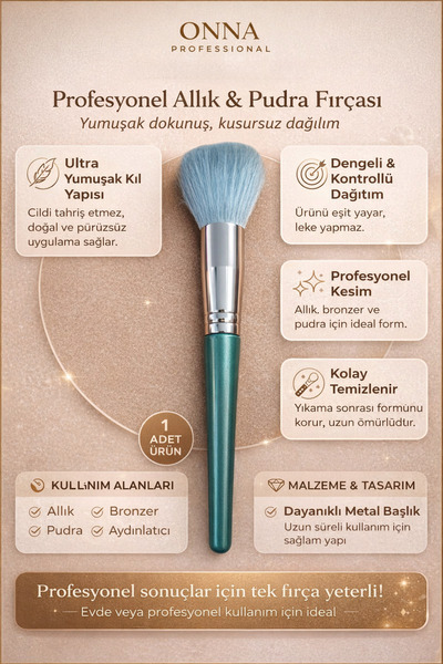 Sibelon Четка за пудра - Четка за пудра