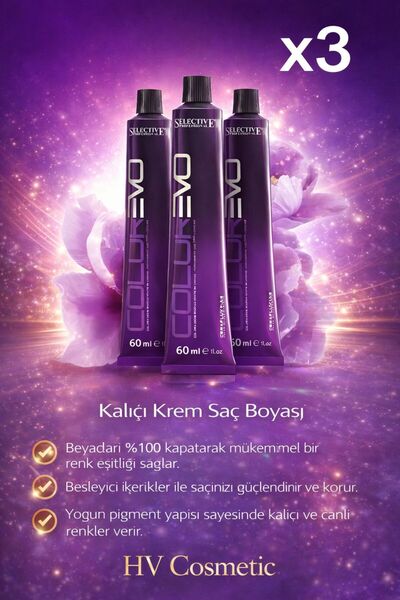 Selective colorevo 10.0 60 ml x 3 adet