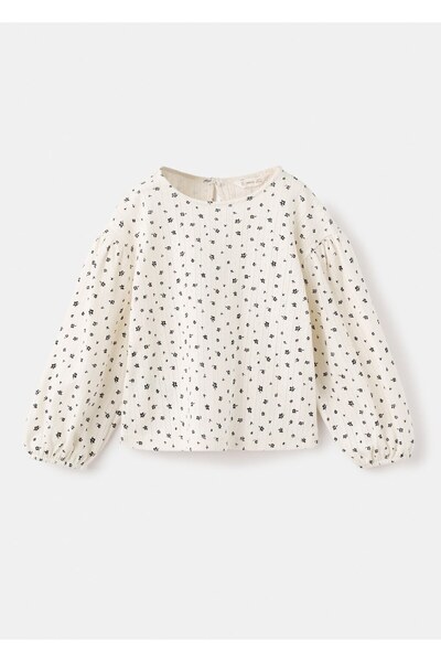 MANGO Baby Tricou cu imprimeu floral Ribana