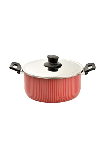 Newflon Pot with Steel Lid 16 cm