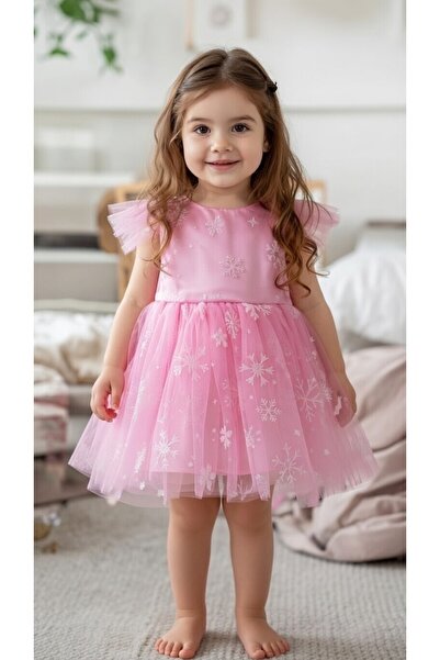 BİLGEN Style Rochie costum cu fundă argintie pentru petrecere de bal pentru fete