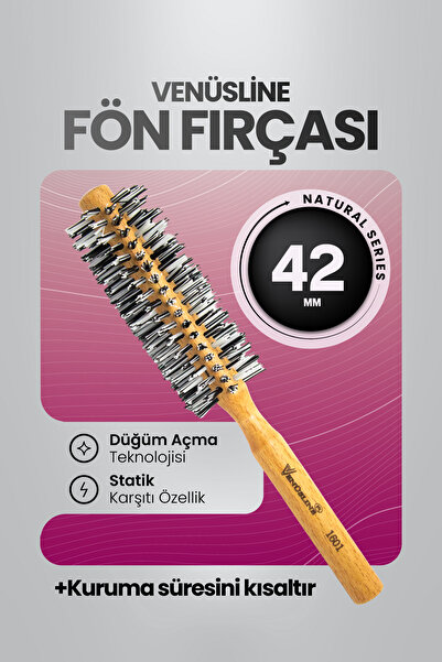 VENÜSLİNE Επαγγελματική βούρτσα μαλλιών 1601