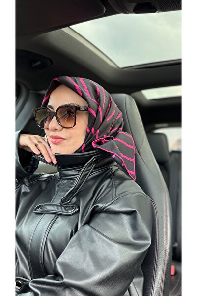 LA BOUTIQUE Yeni Sezon Twill İpek Eşarp 2513-09