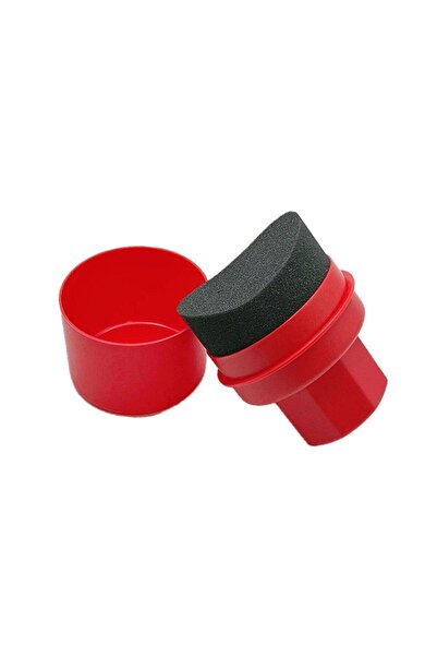 Choice إسفنجة تطبيق شمع الإطارات المنحنية B مع غطاء، وسادة تنظيف وتلميع إطارا...