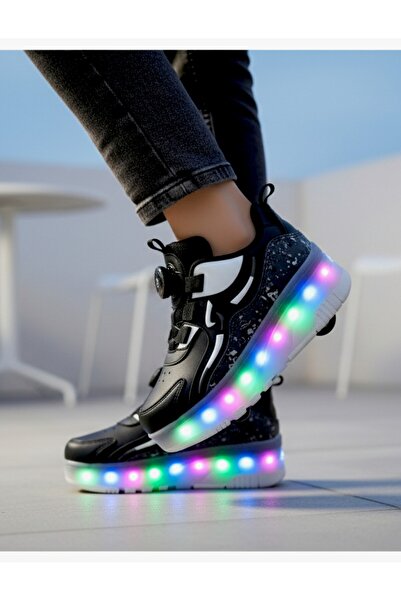 helinaria Premium 4-Wheel Orthopedic Lighted Sports Roller Skates