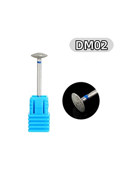 Choice DM02 1Pcs Diamond Nail Drill Bit Glue 3/32"Nail Overflow Remover Cutic...