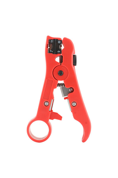 Choice كماشة متعددة الوظائف حمراء اللون، قطعة واحدة، أدوات كهربائية لتقشير أس...