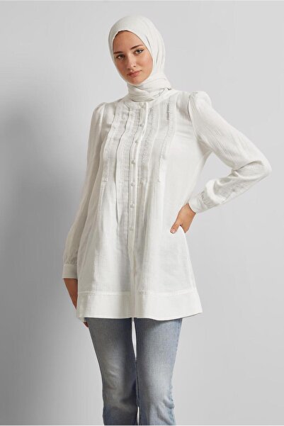 Alvina PAMUKLU MÜSLİN TUNİK 45427
