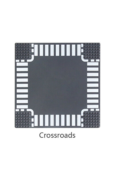 Choice قطعة واحدة من قواعد بناء طوب بلاستيكي من نوع Gongluban Crossroads Clas...