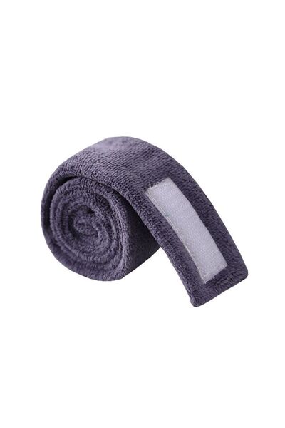 Choice قطعة واحدة رمادية، قطعة واحدة من رباط رأس للوجه، غطاء للمكياج، منشفة ر...