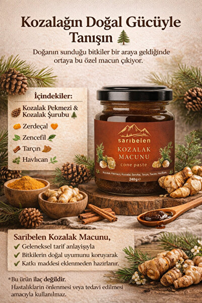 sarıbelen Kozalak Macunu 240 g