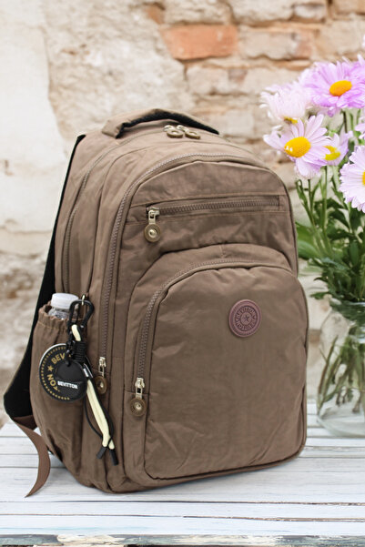 Bevitton Водоустойчива платнена училищна чанта Unisex Vison School Backpack 6800