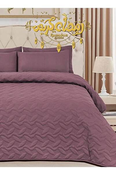 Master Home Textile Microfiber Bedspread Set Fits 200 x 200 cm Double Size Be...