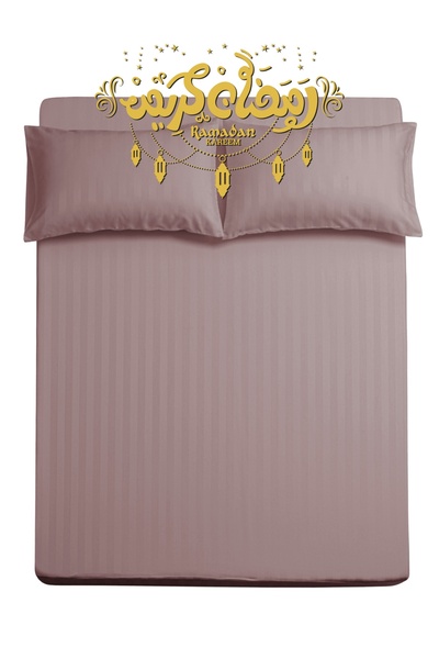 Master Home Textile طقم ملاءات كينج من الألياف الدقيقة، مقاس كينج، 3 قطع، تصم...