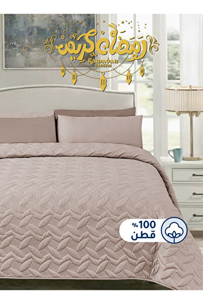 Master Home Textile 3Piece Cotton Bedspread Set Fits 120 x 200 cm Single Size...